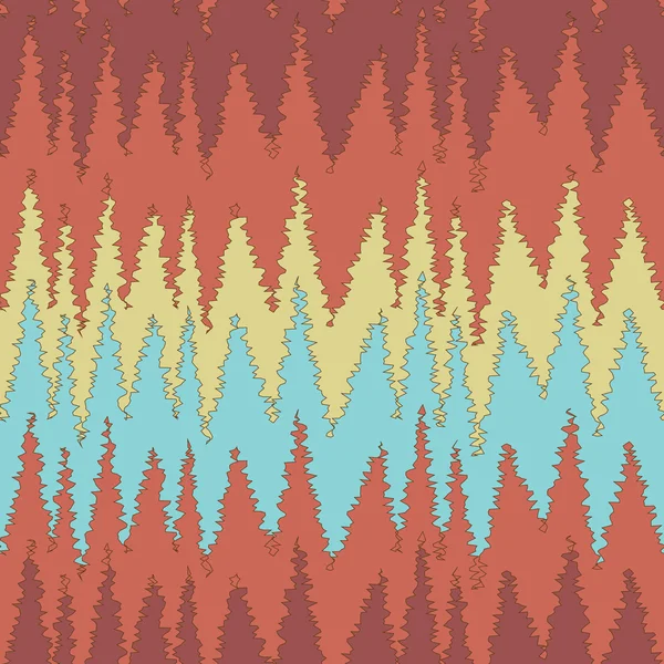 Etno ile Seamless modeli. Zig-zag