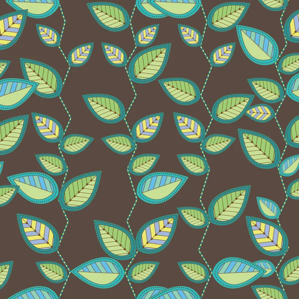 Soyut renkli yaprakları