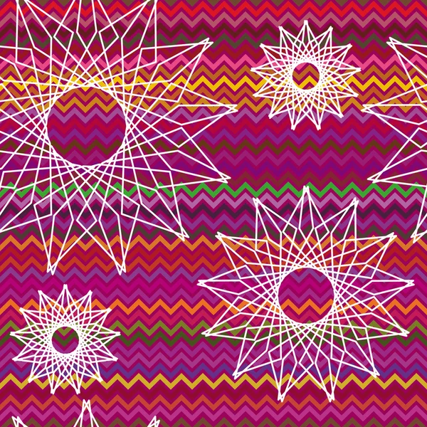 Dikişsiz vektör aşiret doku. aşiret vektör desen. renkli 