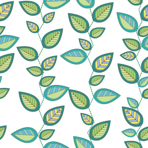 Soyut renkli yaprakları