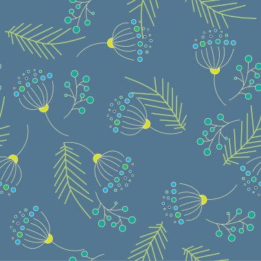 desen renkli çiçek