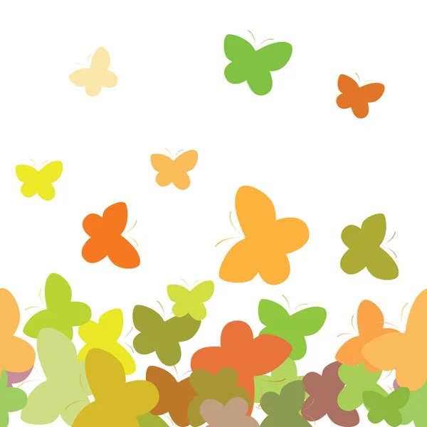 vektör kelebekler arka plan tasarımı.