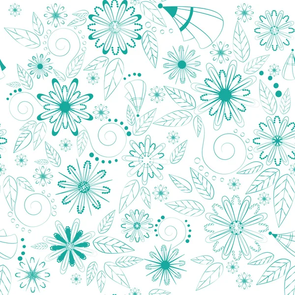 Sorunsuz soyut çizilmiş çiçek desenli. Muhteşem sorunsuz 