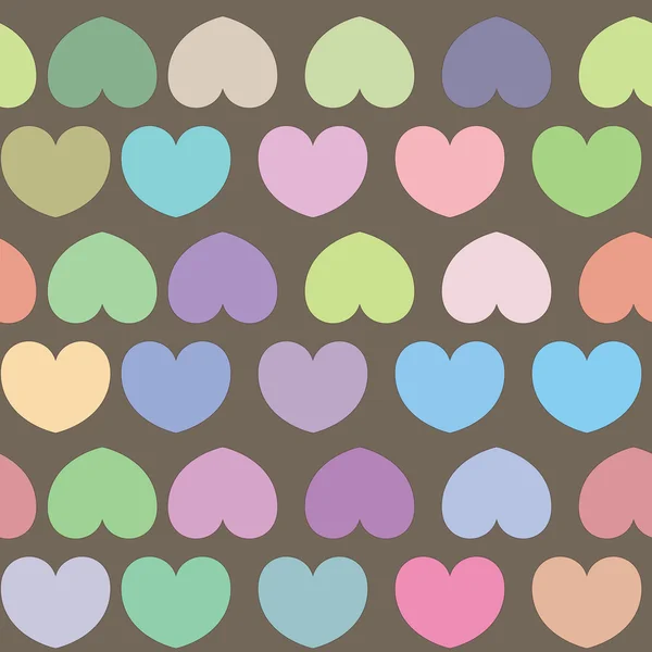 kalpleri ile romantik seamless modeli