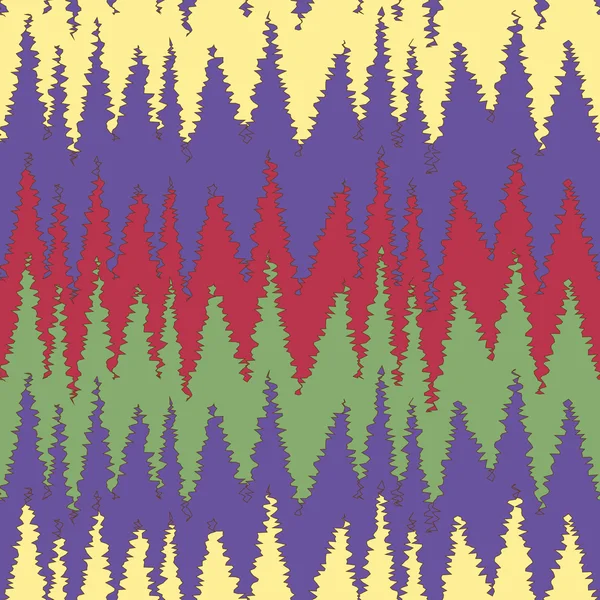 Etno ile Seamless modeli. Zig-zag