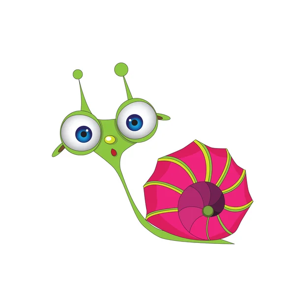 şirin, salyangoz, karikatür, kabuk, hayvan