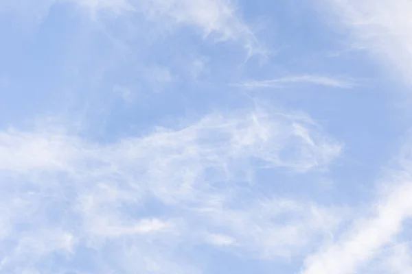 Nubes Velo Blanco Cielo Azul —  Fotos de Stock