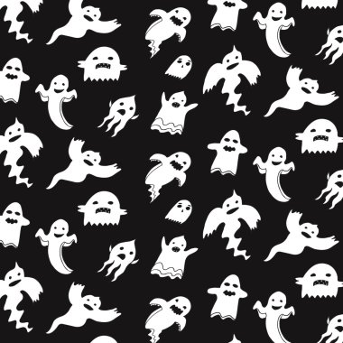 Cadılar Bayramı hayalet desen