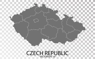 Şeffaf - Yüksek Detaylı Çek Gri Haritası. Vektör Eps 10.