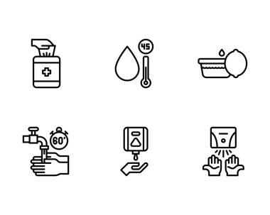 Tıbbi ve sağlık ikonunun vektör çizimi. uygun bakım ve içecek öğesi.