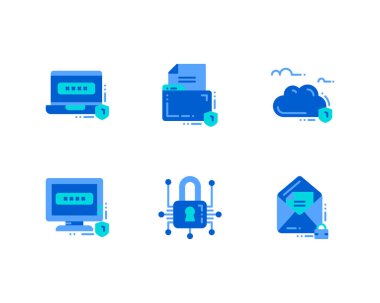 Veri koruma simgeleri ayarlandı