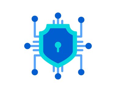 siber güvenlik kavramı, vektör illüstrasyonu