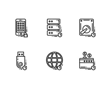 Veri koruma simgeleri ayarlandı