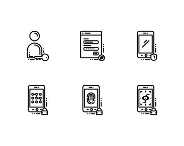 Veri koruma simgeleri ayarlandı