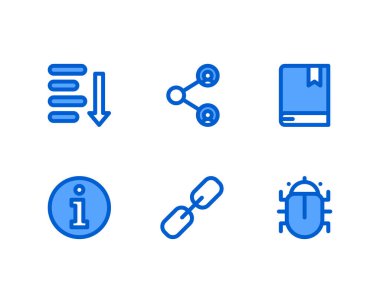 İnternet İndirme Yöneticisi simgeleri