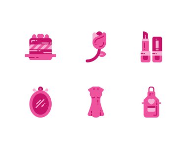 Bir dizi film vektör çizgisi simgesi. Sinema sembolleri 