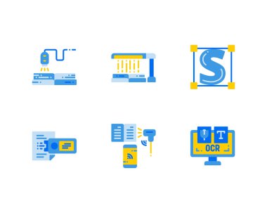 Optik Karakter Tanıma simgeleri ayarlandı