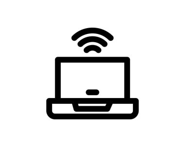 router simgesi vektör illüstrasyonu