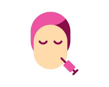 Güzellik ikonu kadın yüzü iğne yaptırıyor 