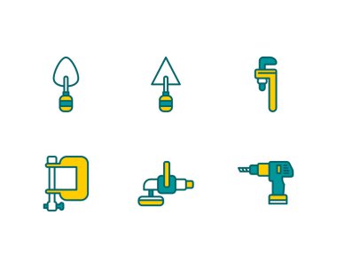 Çizgi yapım simgelerini ayarla. doğrusal biçim