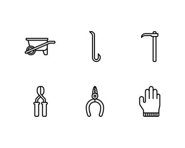 Çizgi yapım simgelerini ayarla. doğrusal biçim