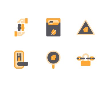 Ev Güvenlik simgeleri ayarlandı