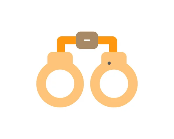 Kelepçe vektör ikonu. Düz çizim. 10 saniye.