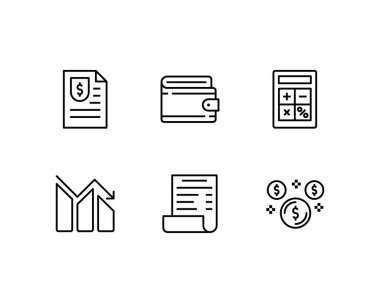 finans kavramı vektör illüstrasyonu 