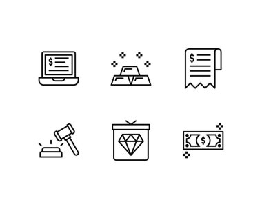 finans kavramı vektör illüstrasyonu 