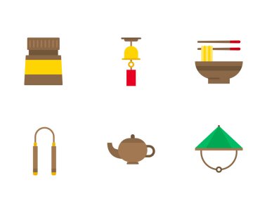 Çin konsept vektör çizimi