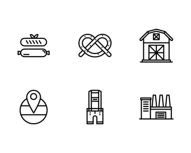 Almanya konsept vektör çizimi