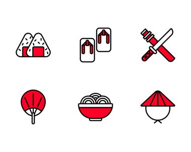 Japonya konsept vektör illüstrasyonu