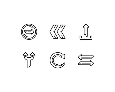 ok kavramı vektör illüstrasyonu