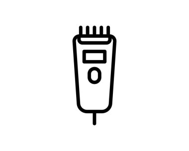 berber dükkanı konsept vektör çizimi