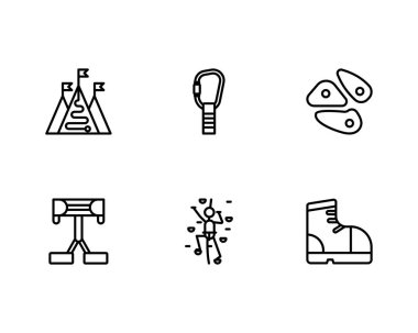 tırmanma konsepti vektör çizimi