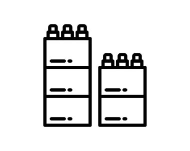 Çocuklar oyuncak vektör illüstrasyonu