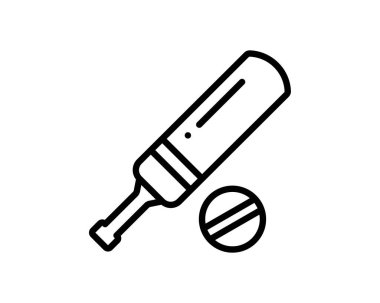 Kriket konsepti vektör çizimi