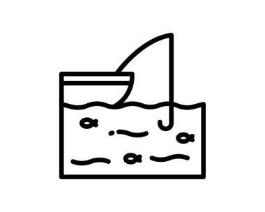 balıkçılık konsepti vektör illüstrasyonu