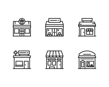 ön depo vektör illüstrasyonu