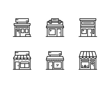 ön depo vektör illüstrasyonu