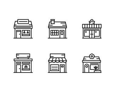 ön depo vektör illüstrasyonu