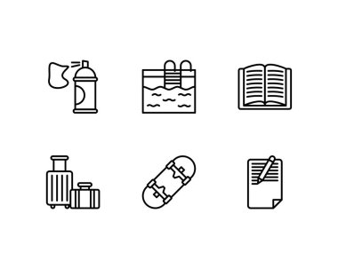 hobi konsept vektör çizimi