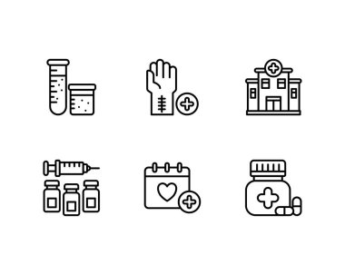 tıbbi konsept vektör çizimi