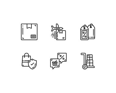 çevrimiçi dükkan vektör illüstrasyonu