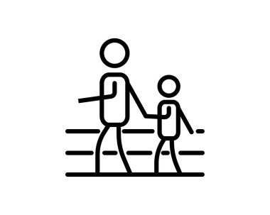 Yaya konsepti vektör illüstrasyonu