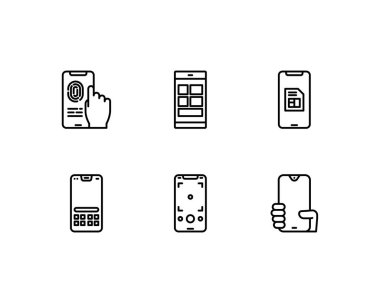 telefon kavramı vektör illüstrasyonu