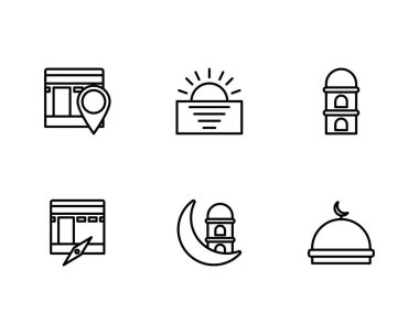 ramazan konsept vektör illüstrasyonu