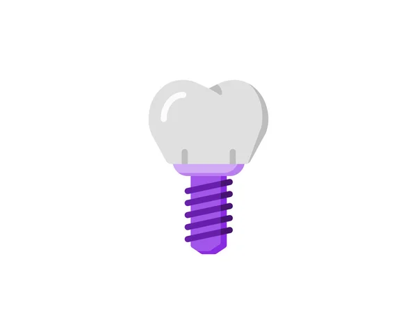 Dentist Icon Vector Illustration White Background — ストックベクタ