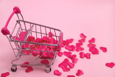 Sevgililer Günü, sonsuz aşk ya da özel durum konsepti 