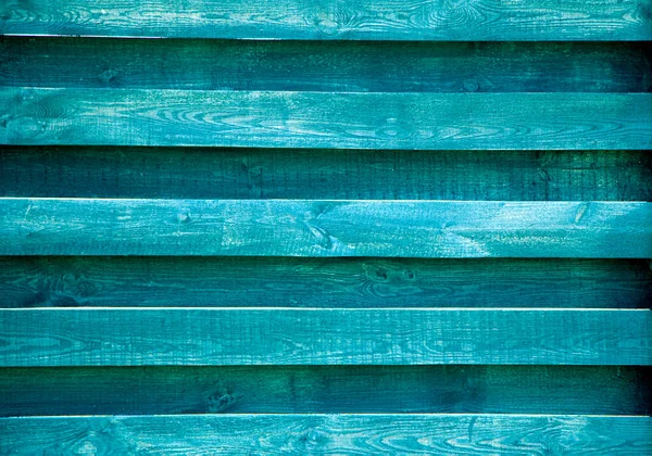 Fondo de madera azul. Textura de madera pintada descolorida azul claro — Foto de Stock